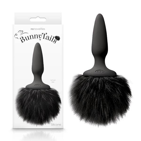 Bunny Tale Mini black, front product and front box | Flirtybay.com.au